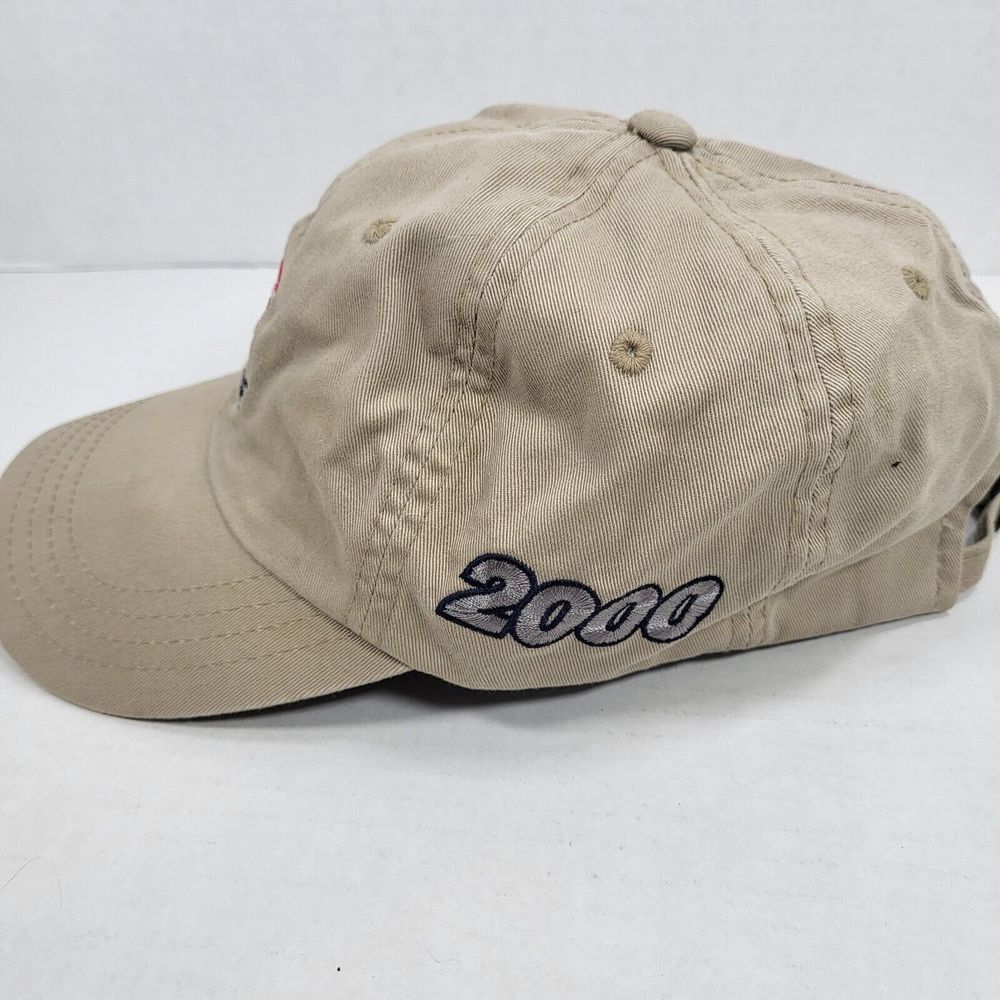 Women in Golf Flag 2000 Women's Imperial Tan Strapback Adjustable Hat - Picture 2 of 7